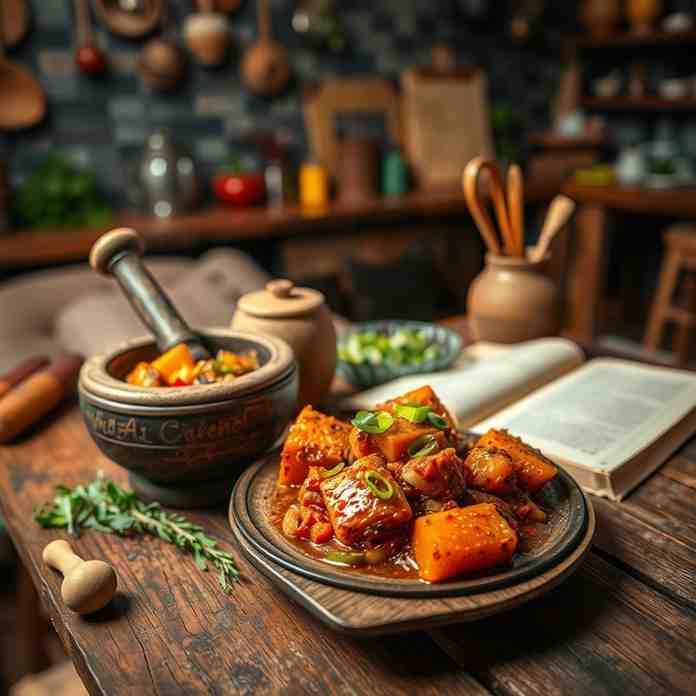 Yam Recipes - Burkina Ragout d'Igname